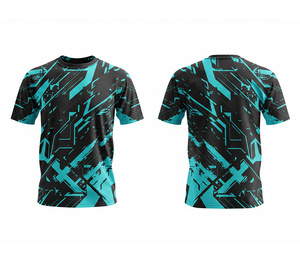 Fashion Sublimation T Shirt Custom All Over Print Design Fitness Apparel Supplier | <b>Men</b> Women Youth Sizes | Lightweight Quick Dr - Product Image 1