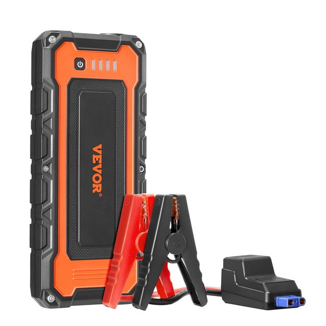 Portable 3000A Car Jump Starter with 59.2Wh Lithium Battery Pack Booster Jumper Box