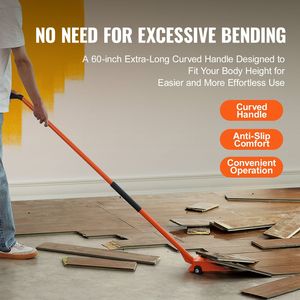 Leva Demolitrice in Acciaio al Carbonio 60, 2000 Libbre, per Rimozione Pannelli e Chiodi, Utensile Multiuso Resistente - Product Image 4