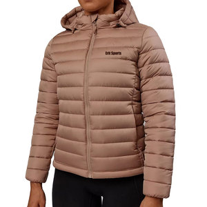 High Quality Breathable Hooded Outdoor Use Long Sleeve <b>Puffer</b> <b>Jacket</b> OEM Service Front Logo Reasonable Price Winter for Sale - Product Image 1