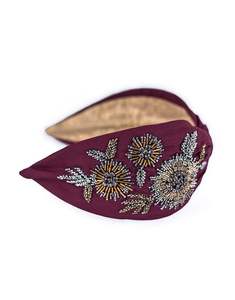 Diadema de cuentas de diseño para mujer, elegantes accesorios para el cabello de boda al mejor precio - Product Image 3