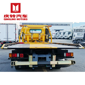 Camiones grúas de rescate usados JAC Isuzu 4x2 de servicio pesado con elevador de ruedas en venta - Product Image 5