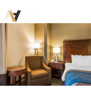 Juego de Muebles para Dormitorio de Hotel al Mejor Precio, Muebles de Laminado de Grado Comercial para Proyectos de Hoteles Quality Inn, Fabricante - Product Image 4