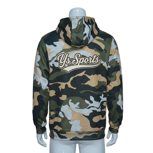 Sweat à capuche personnalisé pour l'hiver, broderie par sublimation, impression intégrale 3D, teinture unie, polaire 100% polyester, streetwear - Product Image 2