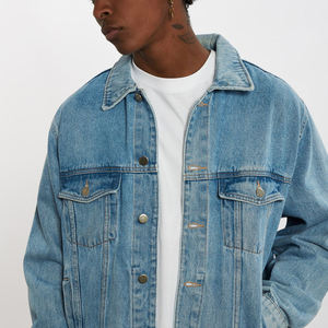 Vestes de course en denim 100 % coton de haute qualité, personnalisées OEM, en gros, fabriquées au Pakistan, tendance pour hommes, en vente à bas prix - Product Image 6