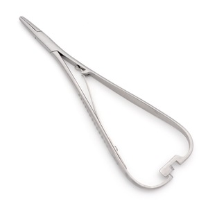 Portaagujas Mathieu Dentado de 17 cm, Instrumento Quirúrgico de Acero Inoxidable para un Manejo Seguro de Agujas y una Sutura Precisa - Product Image 1