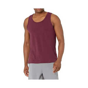 Débardeur homme de haute qualité, impression de logo personnalisée disponible, coupe confortable pour la musculation, le yoga et les entraînements. - Product Image 2