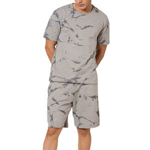 Minimalist <b>Men</b> Co Ord <b>Shorts</b> Set Boxy Fit Heavy Cotton <b>T</b> <b>Shirt</b> <b>And</b> Elastic Waist <b>Shorts</b> Premium Street Fashion Wholesale Apparel - Product Image 1