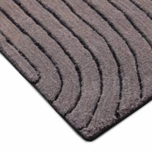 พรมวินเทจสไตล์โบโฮหรูหรา ขนสั้น พรมปูพื้นในบ้าน ลายพิมพ์ กันลื่น สีเทา โพลีเอสเตอร์ ทันสมัย สำหรับห้องนั่งเล่น พรมปูพื้นแบบจักรเย็บ - Product Image 3