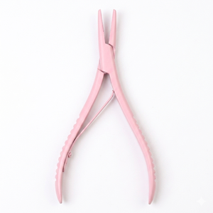 Pinzas para Extensiones de Cabello de Acero Inoxidable 100% con Logotipo Personalizado en Forma Plana, Herramientas Multifuncionales para Extensiones de Cabello - Product Image 5