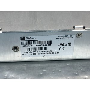 SOLA HEVI-DUTY SM3-U4R2 MODULAR SWITCHING POWER - อุปกรณ์และชิ้นส่วนเซมิคอนดักเตอร์ระดับโลกที่เชื่อถือได้ - Product Image 3