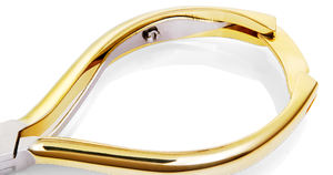 NGHIA Pince à cuticules professionnelle en acier inoxydable de haute qualité Finition or N-02G Set de vernis à ongles manucure durable et tranchant - Product Image 3