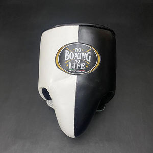 RTS - Conjunto de Boxeo Personalizado No Boxing No Life, Guantes de Boxeo, Protector de Cabeza, Protector Inguinal, Cuero Vacuno de Alta Calidad - Product Image 2