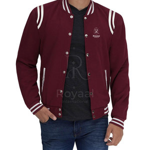 Chaqueta de béisbol de invierno para hombre con estilo y logotipo personalizados, chaqueta de béisbol para hombre de alta calidad hecha en Pakistán - Product Image 3