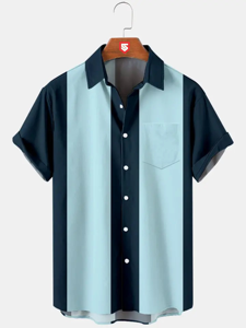 Camiseta de Verano con Bolsillo, Manga Corta, Estampada, Informal, Talla Grande, Moda, Camiseta al por Mayor para Hombre - Product Image 6