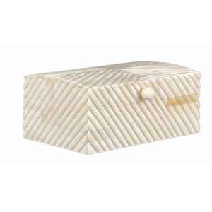 Cajas de Joyería de Madera Personalizables, Rectangulares, de Resina, Forma Hexagonal, Piezas de Alta Calidad para Empacar Joyas - Product Image 5