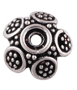 Handmade Antique Cap Spacer Beads 925 Sterling <b>Solid</b> <b>Silver</b> for Jewelry Making <b>Necklace</b> Bracelet Supplies - Product Image 3