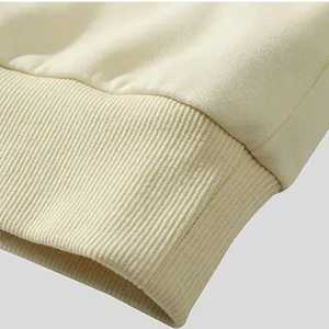 Sudadera de punto beige para hombre con manga raglán, estampado de dibujos animados, corte regular, cuello redondo, de algodón, estilo casual, para otoño, moderna y con efecto lavado. - Product Image 2