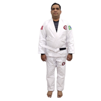 Kimono de Jiu Jitsu Brasileño, Karate y BJJ de Primera Calidad, Unisex, 350 GMS, Algodón de Alta Calidad, Hecho a Medida, Ropa de Artes Marciales OEM EVI