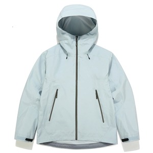 Veste coupe-vent légère d'hiver en toile imperméable personnalisable avec capuche, réfléchissante, pour sports de plein air, avec logo frontal, unisexe - Product Image 5
