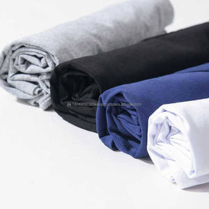 Camiseta de color sólido en blanco con logotipo personalizado, Camiseta de algodón pesado de 180g de alta calidad, camisetas de hombre de gran tamaño unisex - Product Image 2