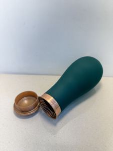 Premium Matte Emerald Green Pure Copper Bedside Carafe Jar 1500ml Powder Coated Forest Green Pot Luxury Wellness Metal Drinkware - Product Image 4
