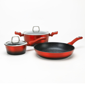 Premium Nonstick Cookware Featuring Durable Pans Elegant <b>Pots</b> Comfortable Handles Premium Nonstick Cookware Featuring - Product Image 6