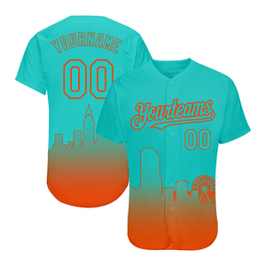 Camiseta Deportiva Personalizada de Béisbol, Uniforme Transpirable para Equipos, Fabricante OEM, Camiseta con Logotipo Sublimado - Product Image 1