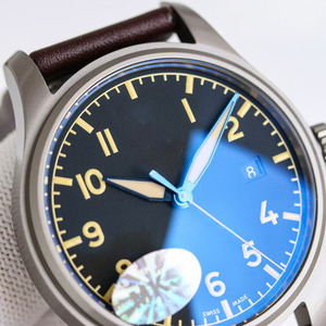 Reloj Mecánico Automático de Lujo para Hombre, Correa de Cuero Vacuno Marrón, para Negocios, Banquetes, Citas, con Indicador de Fecha - Product Image 3