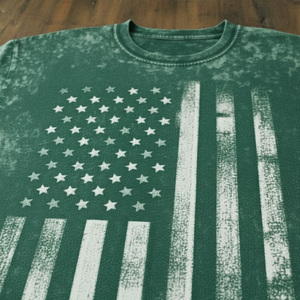 T-shirt graphique personnalisé sur mesure, coupe vintage, épaules tombantes, style crop et oversize - Product Image 5