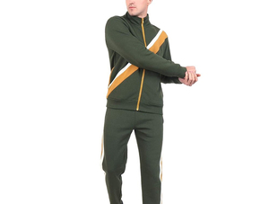 Conjunto Deportivo Casual para Hombre, Chaqueta Deportiva con Cierre Completo y Pantalones Jogger Cómodos, Ropa Deportiva de Secado Rápido para Entrenamiento Físico - Product Image 3