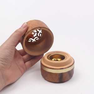 Skill Artisan New Style Eco-Friendly Wooden Wood Pattern Bakhoor Wedding Religious Aromatic Fragrance Durable Wood Incense - Product Image 3