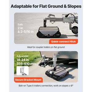 Movimentatore Elettrico per Rimorchi, Capacità Massima di Traino 9000 Libbre, Telecomandato, Raggio Wireless 328 Piedi, Sollevatore per Auto - Product Image 5