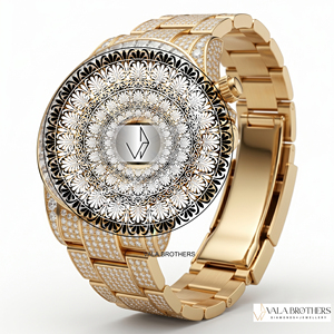 Reloj de Lujo Deportivo de Moda con Diseño de Dibujos Animados, Caja Cuadrada Antigua, Cuarzo, Acero Inoxidable, Diamantes Moissanita, Analógico, 38mm, Zafiro - Product Image 3