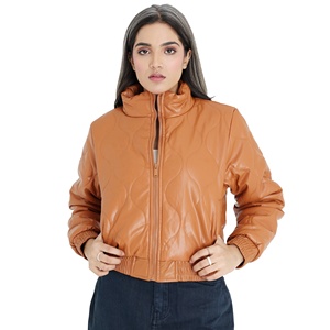Chaquetas de Cuero de Piel de Oveja Premium para Mujer, Diseño Personalizado, Ropa Urbana con Nuevo Estilo, Fabricante Mayorista de Chaquetas de Cuero - Product Image 1