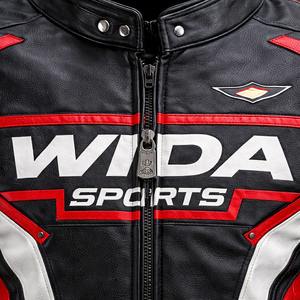 เสื้อแจ็คเก็ตหนังสำหรับขี่มอเตอร์ไซค์คุณภาพสูงแบบสั่งทำพิเศษ พร้อมอุปกรณ์ป้องกัน สำหรับขี่มอเตอร์ไซค์ ผลิตในสหรัฐอเมริกา ขายส่งจากโรงงานผู้ผลิต OEM - Product Image 5