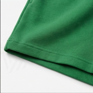 Conjunto Casual de 2 Piezas para Mujer, Tejido Verde, Camiseta de Manga Corta con Cuello Redondo y Pantalones Cortos por Encima de la Rodilla, Color Sólido, Transpirable, para Uso Diario - Product Image 6