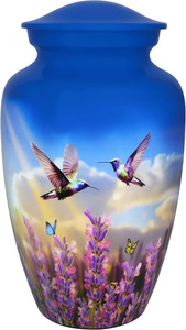 Urnas de Cremación Modernas Hechas a Mano para Adultos, Urnas Conmemorativas Decorativas de Estilo Americano para Cenizas de Hombres y Mujeres - Product Image 2