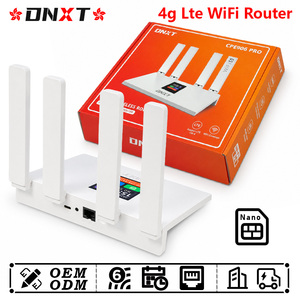 Routeur WiFi 4G DNXT LTE Cat4 2,4 GHz, routeur WiFi 6 300 Mbps avec emplacement pour carte SIM, écran LCD, AP/Station sans fil CPE pour bureau - Product Image 1