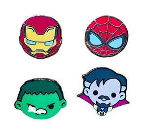 Buen Precio, Pin de Solapa de Esmalte Suave Personalizado con Logotipo, Estilo Anime, Recubierto de Epoxi, de Aleación de Zinc y Níquel Negro, Talla Única, para Eventos - Product Image 5