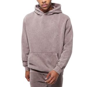 Survêtement pour homme de style tendance, qualité supérieure, effet délavé à l'acide, tissu respirant épais, taille élastique, survêtements pour homme effet délavé à l'acide - Product Image 6