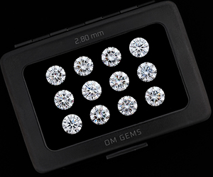 Diamant de laboratoire cultivé, taille ronde, 1,0 CT, 2,7 - 2,8 MM, diamant brillant rond CVD-HPHT, diamant blanc de laboratoire pour la fabrication de bijoux - Product Image 6