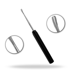 Curetas O'Brien de 15 Pulgadas de Longitud Total y 9 Pulgadas de Mango, Instrumento Quirúrgico de Neurocirugía, Cureta Ósea para Cirugía de Columna Vertebral - Product Image 1