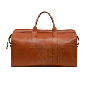 Bolsa de Viaje de Cuero Genuino Resistente para Viajes Cortos de Negocios o de Ocio, Impermeable, con Correa Ajustable, Cierres Fuertes y Construcción Confiable - Product Image 2