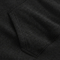 Sudadera con Capucha para Hombre, 100% Algodón, Transpirable, con Estampado Digital y Bordado, Color Negro, Estilo Casual de Invierno, Tejido de Punto, Corte Regular, Logotipo Frontal con Letras