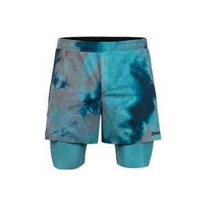 Nouveaux shorts de sport pour hommes en polyester et nylon, personnalisables, pour la course, la gym, la plage, l'entraînement et le fitness - Product Image 6