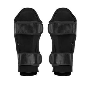 Espinilleras de Cuero Personalizadas con Cierre Ajustable de Velcro, Equipo de Protección para Entrenamiento de Boxeo y Muay Thai, Unisex para Adultos - Product Image 2
