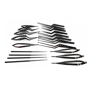 High Quality Kamiyama Micro <b>Neurosurgery</b> <b>Instruments</b> Set 20 Pcs Black Neuro Surgery Stainless Steel Surgical <b>Instruments</b> CE ISO - Product Image 1