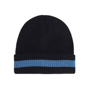 2026 Customized Label Trendy Plain Beanie <b>Hat</b> New Style Knitted Fashion <b>Warm</b> Winter Beanie <b>Hat</b> - Product Image 1