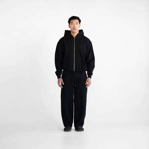 Custom 100% Cotton Full <b>Zip</b> <b>up</b> <b>Hoodies</b> for Men-High Quality Digital Printing Comfortable Breathable Reasonable Price - Product Image 3